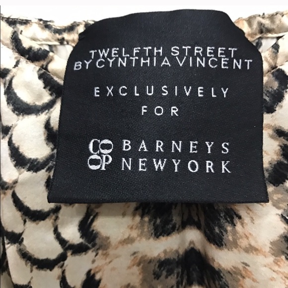 Xs silk Barneys New York Snake Print Dress Maxi - Picture 4 of 4